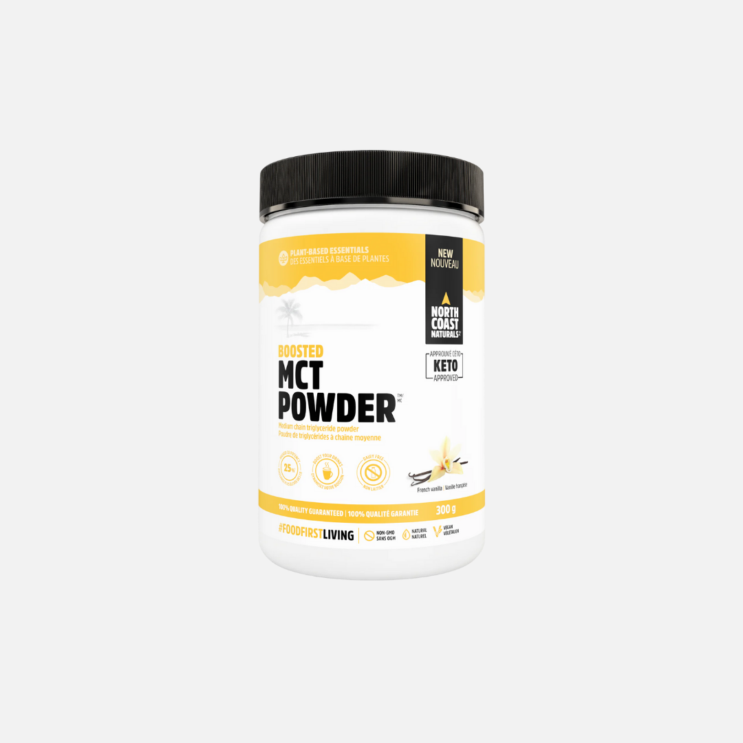 NORTH COAST NATURALS - Boosted MCT Powder (300gr)