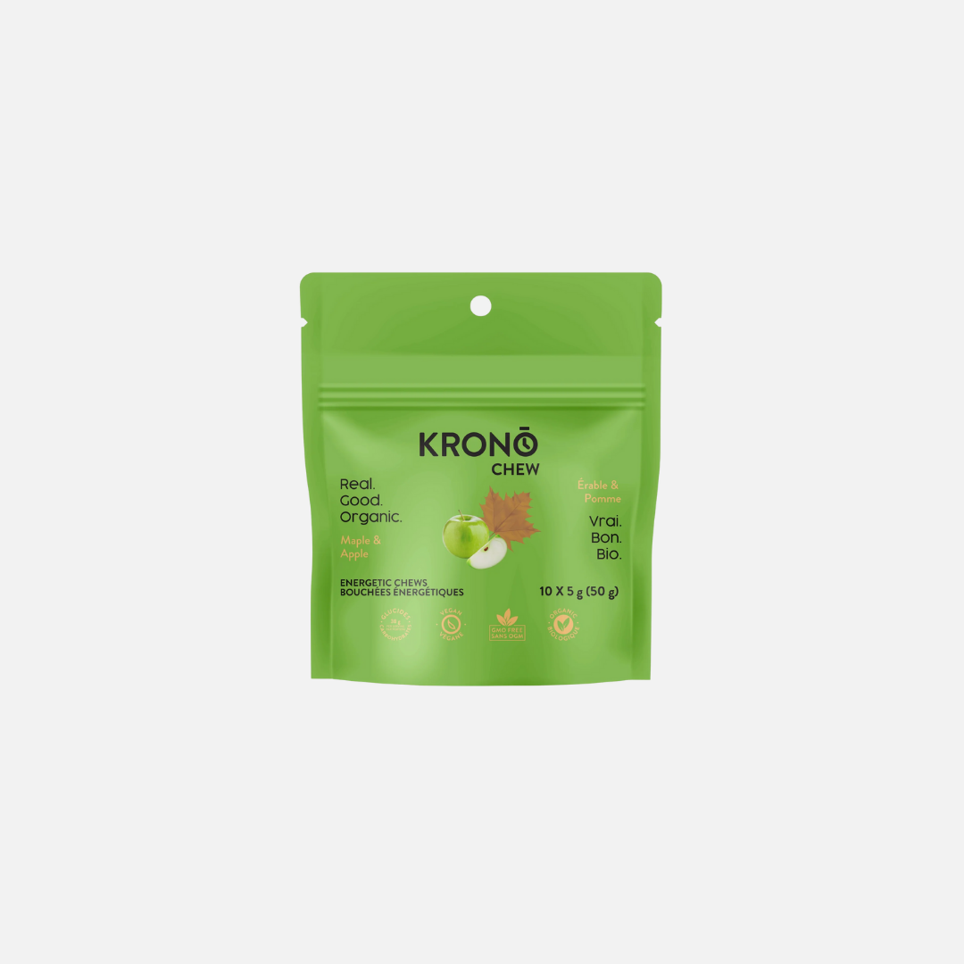 KRONO NUTRITION Bouchées Énergétiques Chew - Érable et Pomme