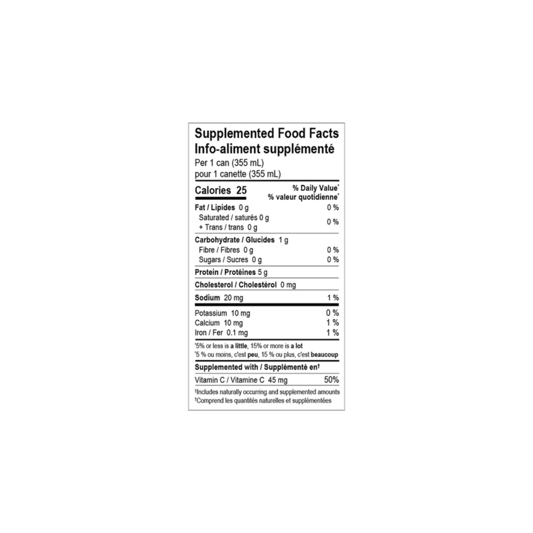 Informations nutritionnelles