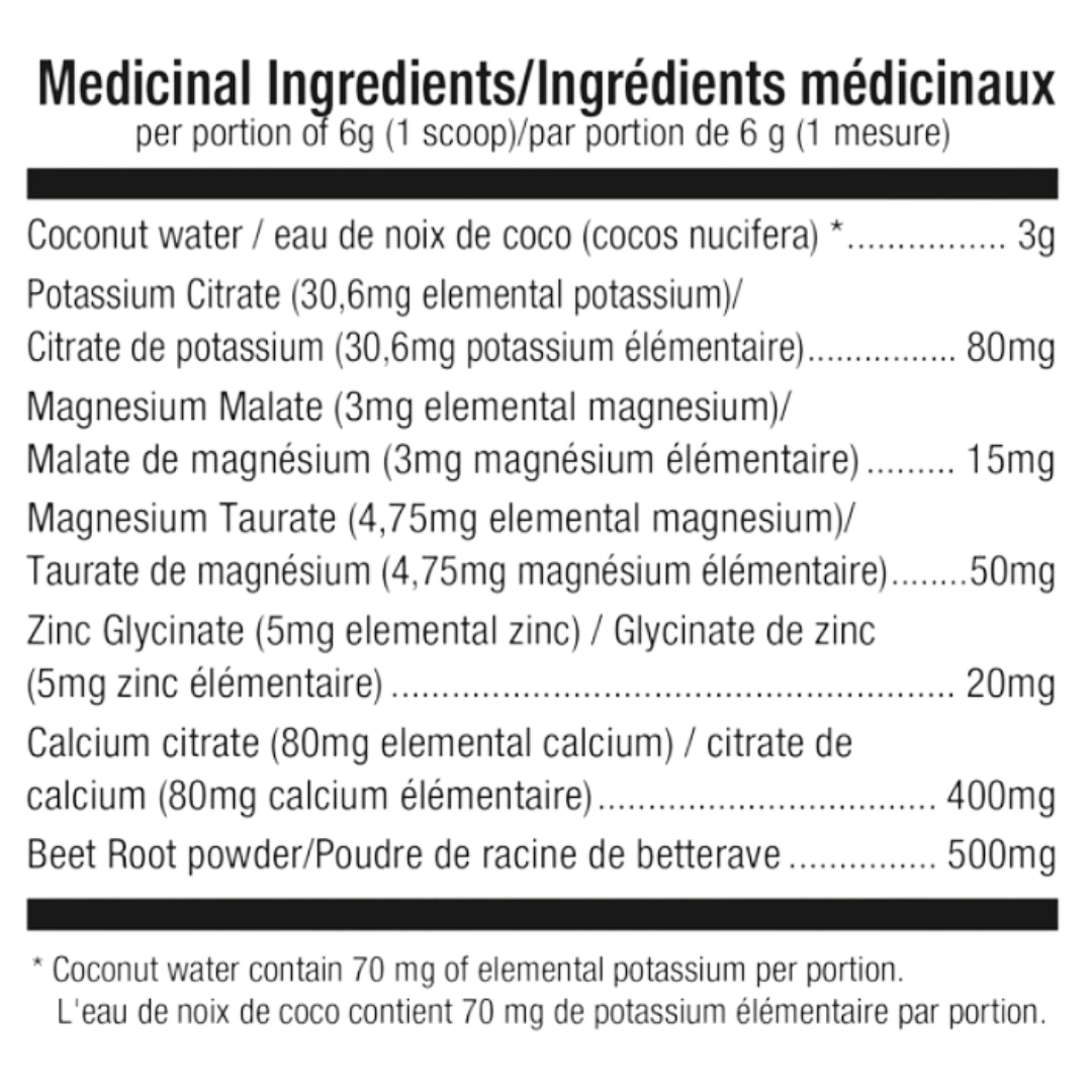 Informations nutritionnelles