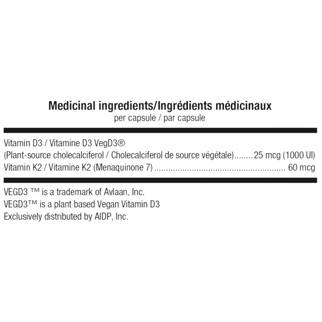 Informations nutritionnelles