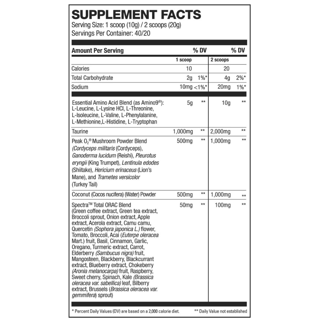 Informations nutritionnelles