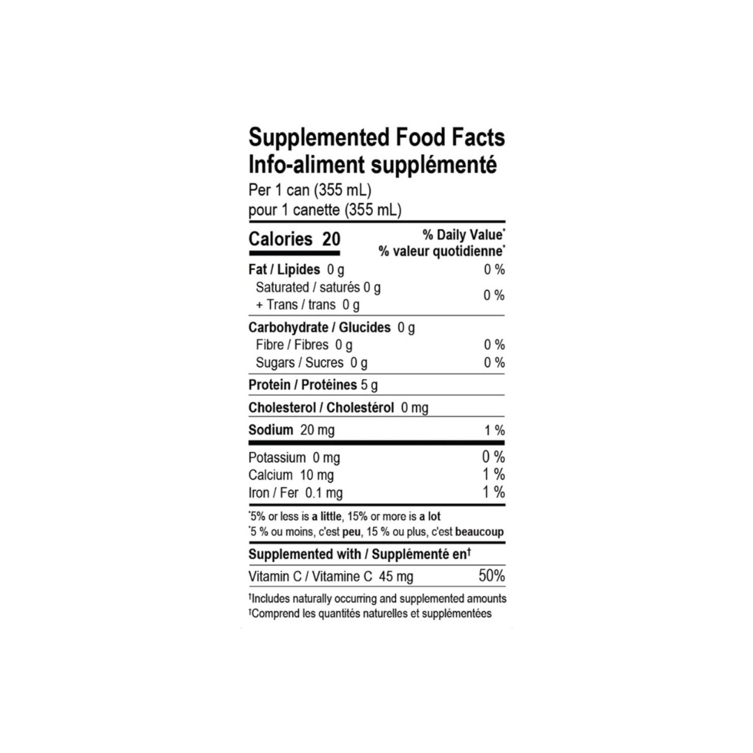 Informations nutritionnelles