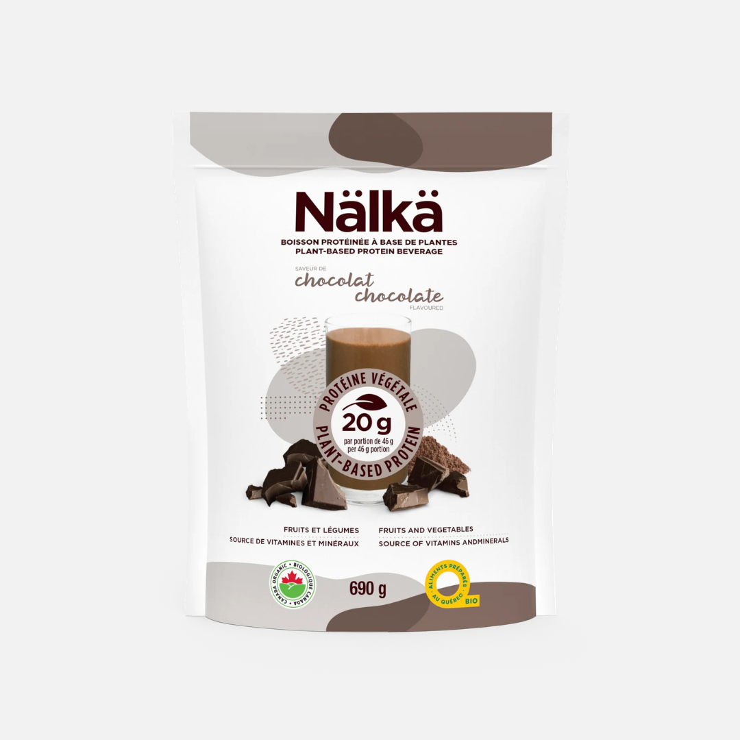 NÄLKA Boisson Protéinée à Base de Plantes - Chocolat