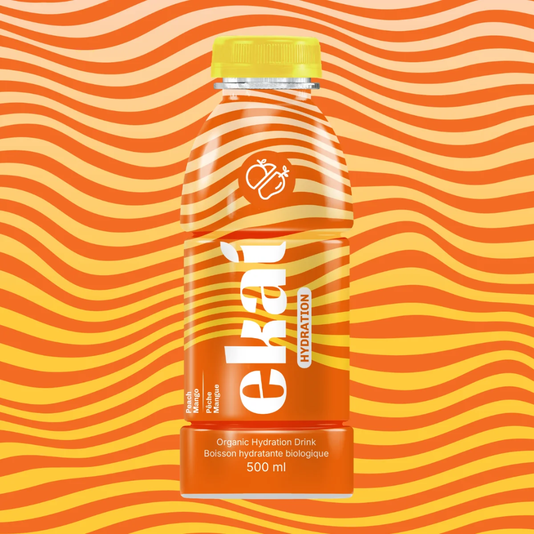 EKAI Boisson d'Hydratation Biologique - Pêche Mangue