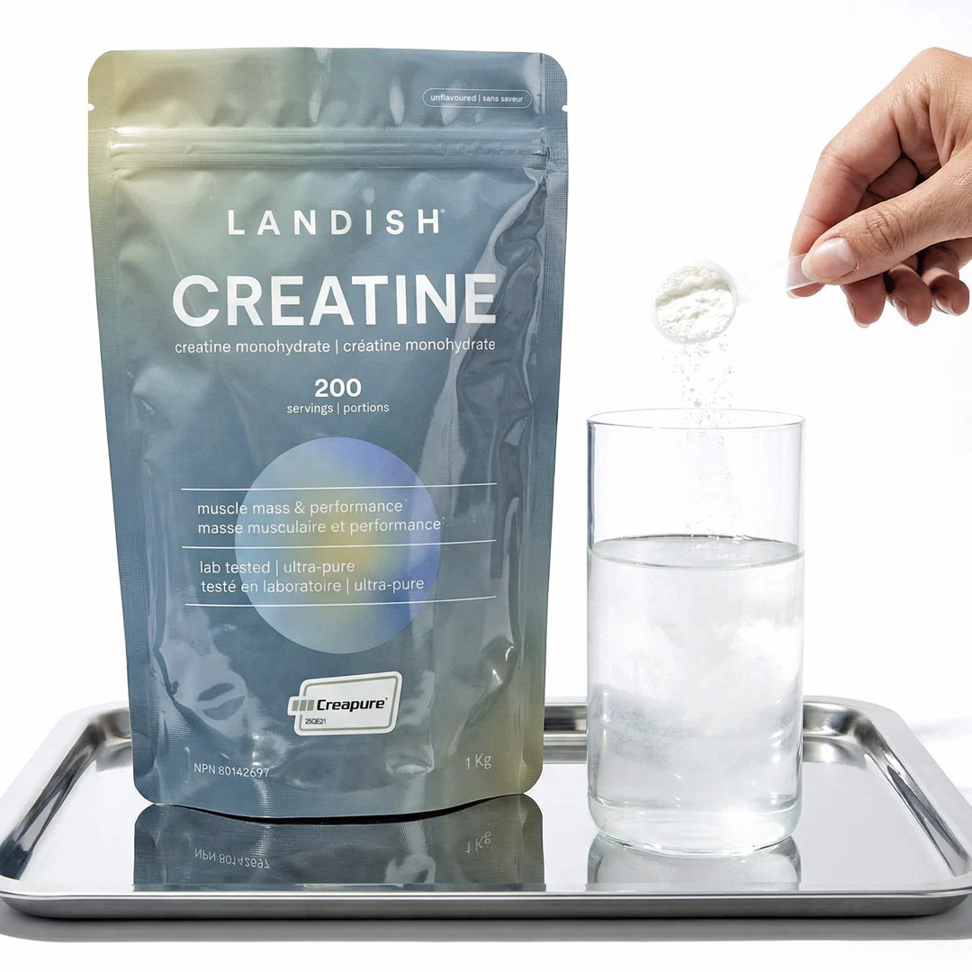 LANDISH - Créatine monohydrate (200 portions)