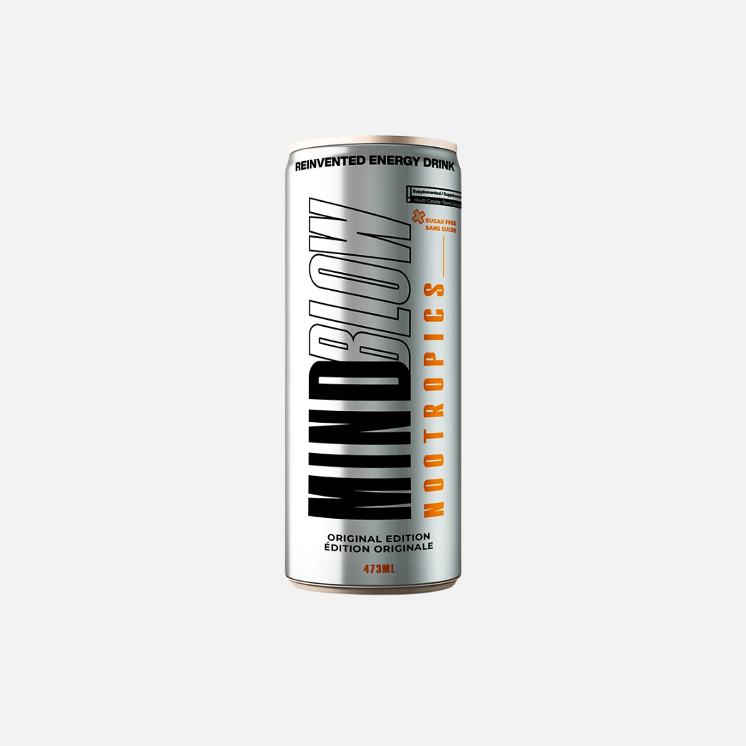 MIND BLOW ENERGY - Boisson Énergisante avec Nootropiques (sans sucre)