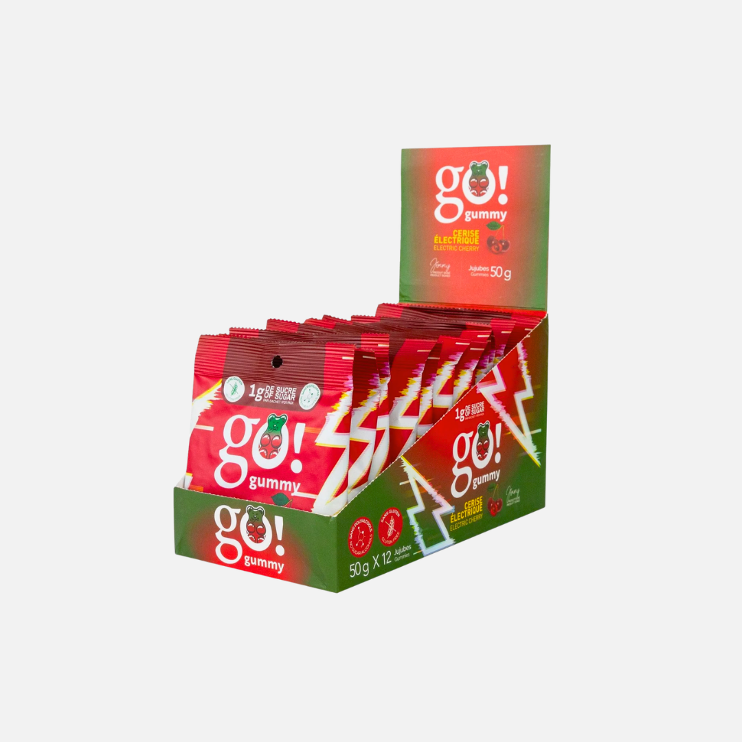 Go Nutrition - Bonbons Sans Sucre Go Gummy (12)