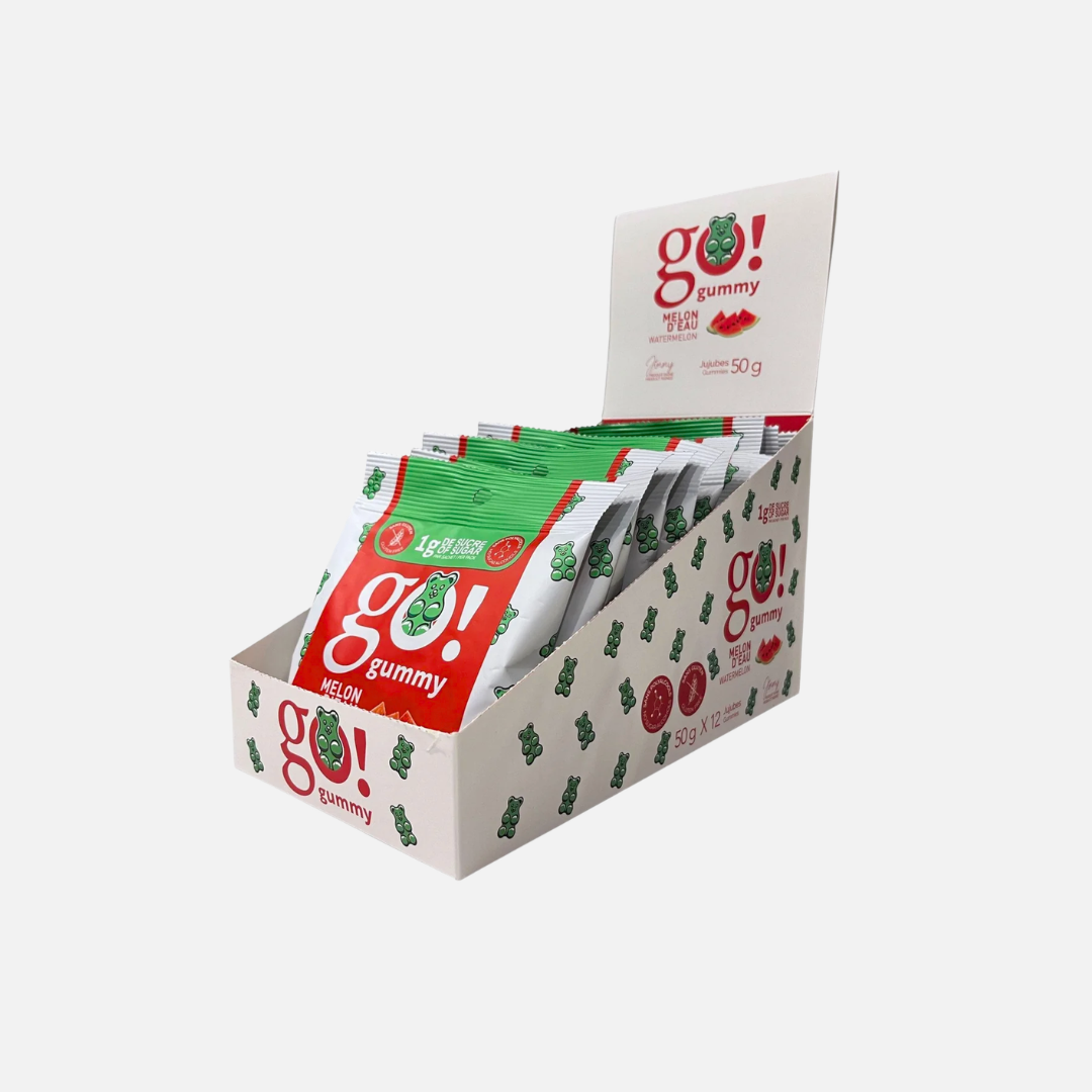 Go Nutrition - Bonbons Sans Sucre Go Gummy (12)