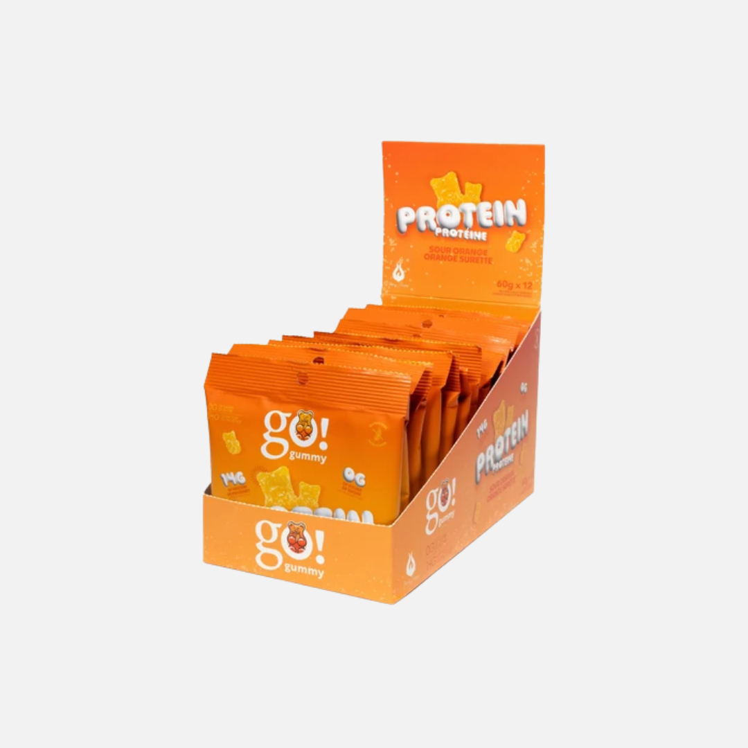 Go Nutrition - Bonbons Protéines Sans Sucre Go Gummy (12)