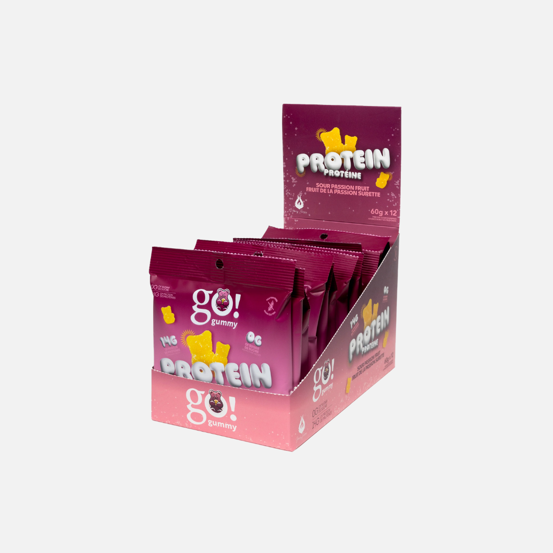 Go Nutrition - Bonbons Protéines Sans Sucre Go Gummy (12)