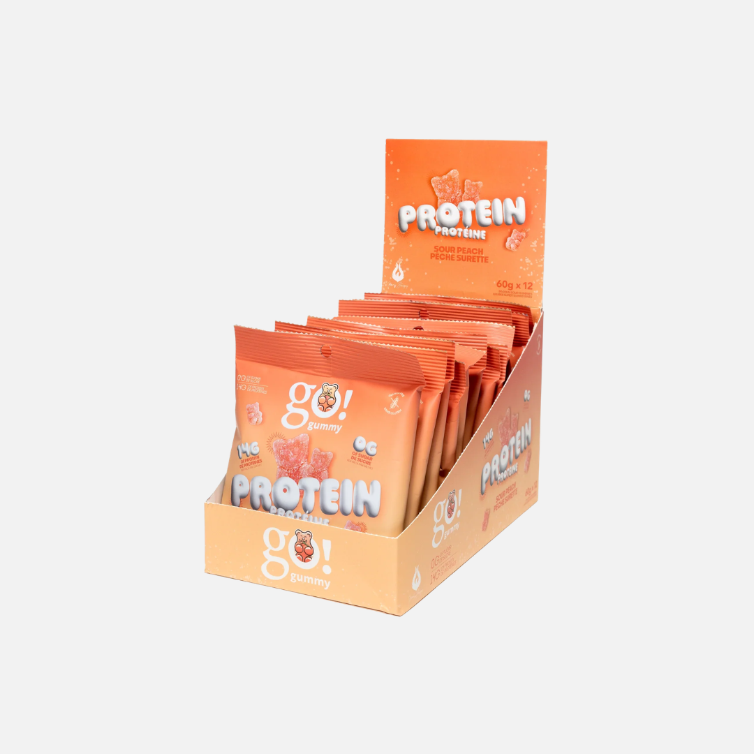 Go Nutrition - Bonbons Protéines Sans Sucre Go Gummy (12)