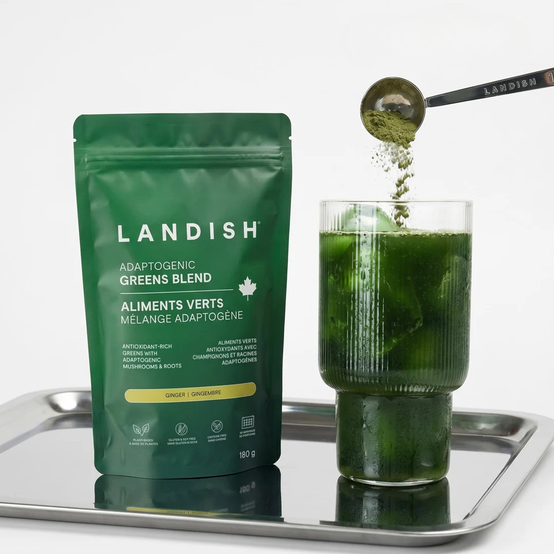 LANDISH - Aliments Verts Mélange Adaptogène