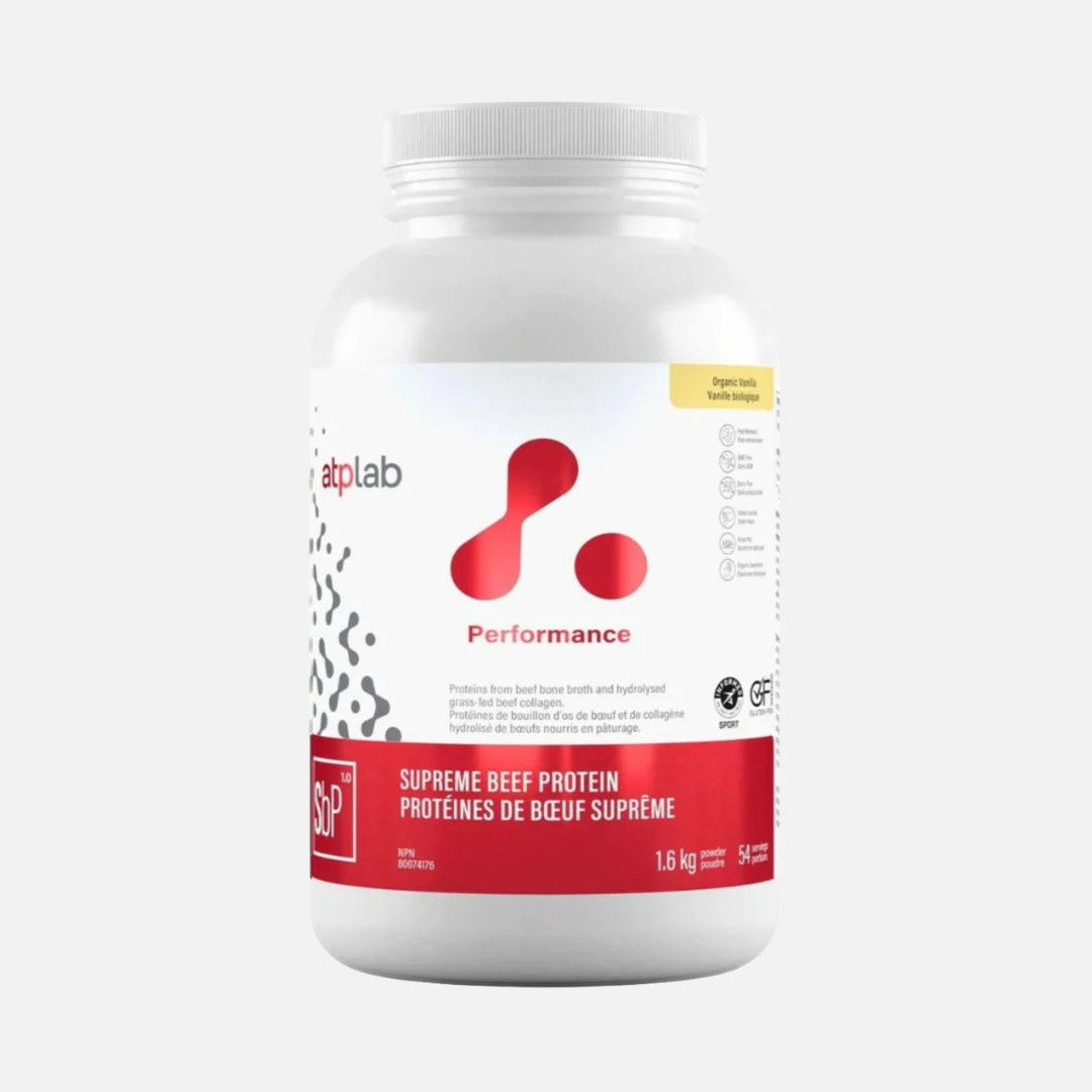 ATP Lab - Protéines de Boeuf Suprême 1,6kg – Vanille biologique