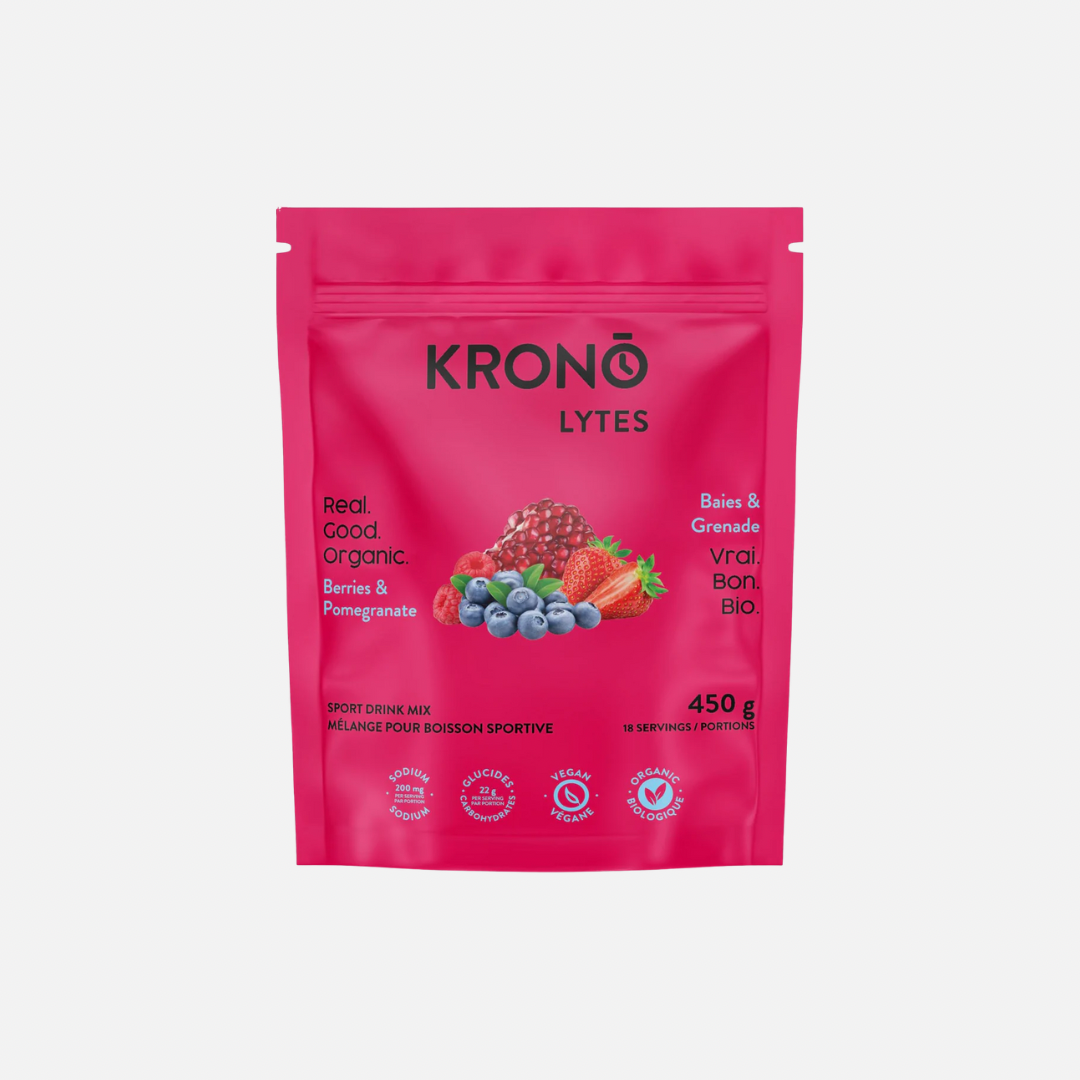 KRONO Mélange Boisson Sportive Kronolytes - Baies et Grenade