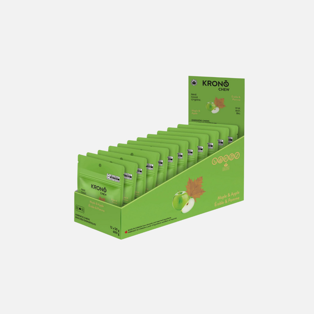 KRONO NUTRITION Bouchées Énergétiques Chew - Érable et Pomme