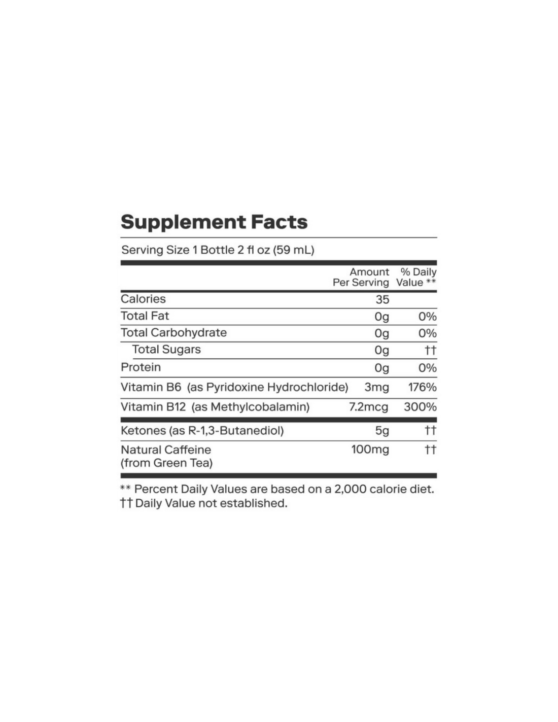 Informations nutritionnelles
