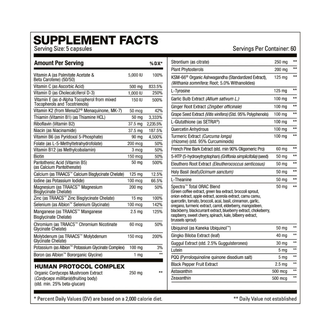 Informations nutritionnelles