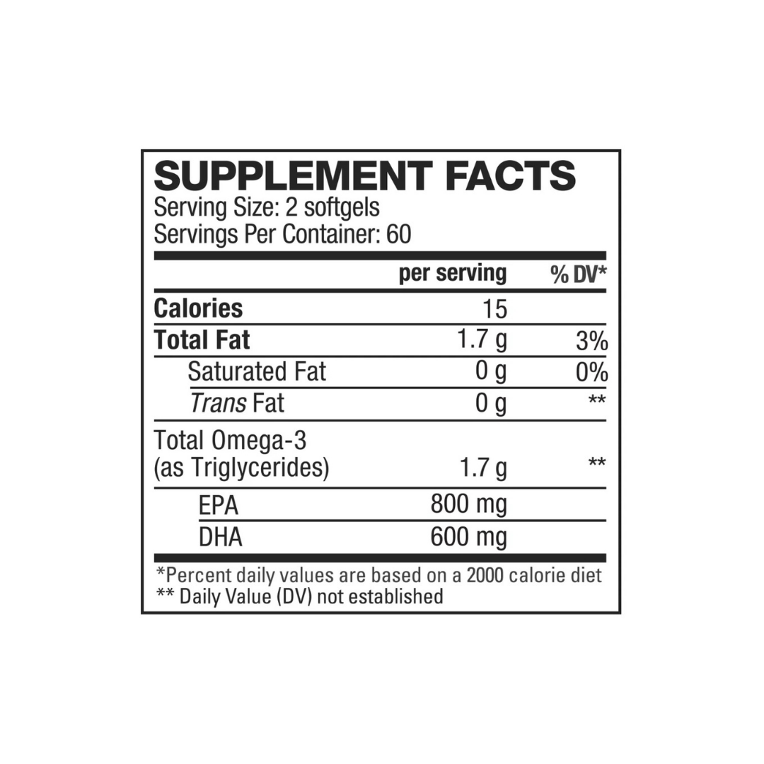 Informations nutritionnelles