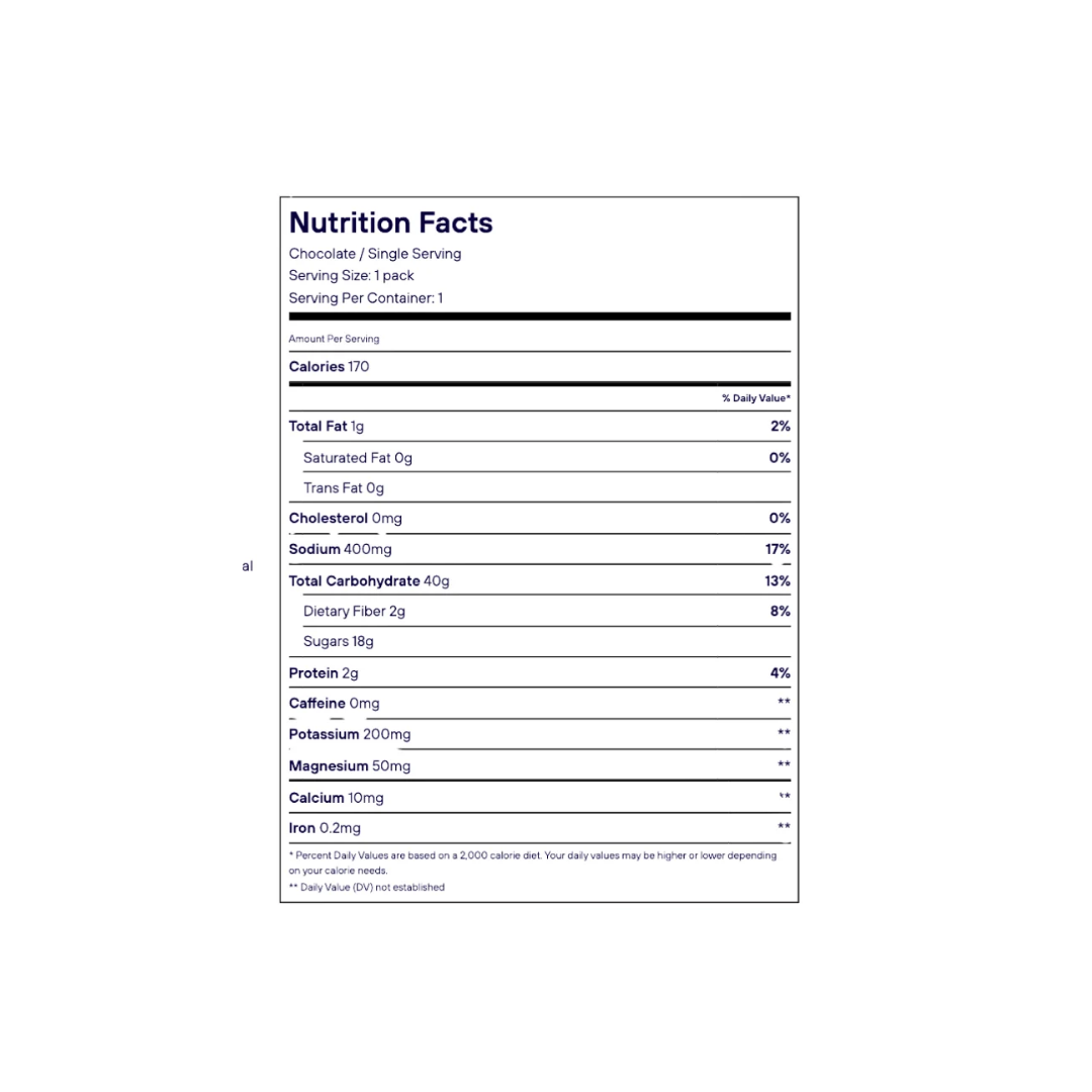 Informations nutritionnelles