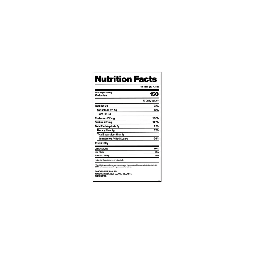 Informations nutritionnelles