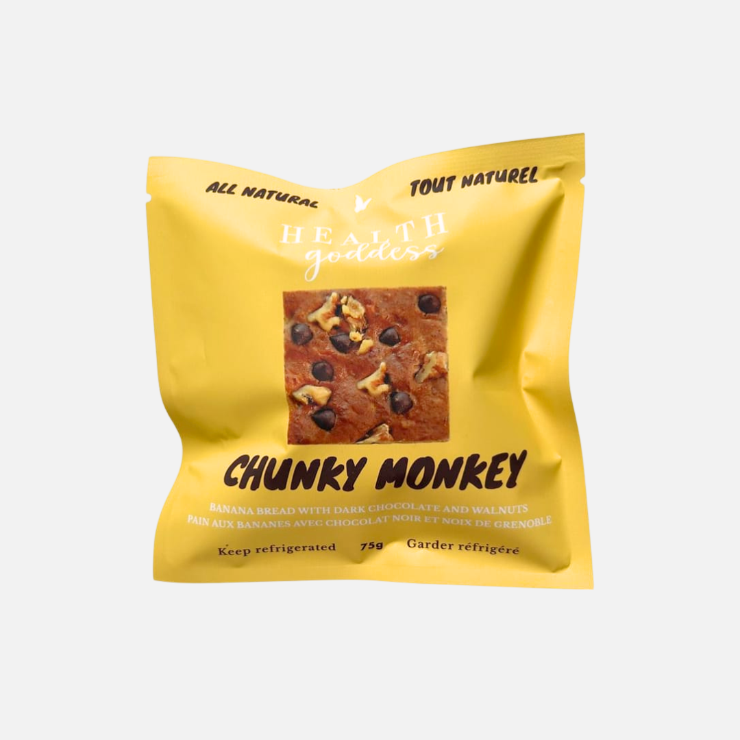 HEALTH GODDESS - Pain aux Bananes Chunky Monkey