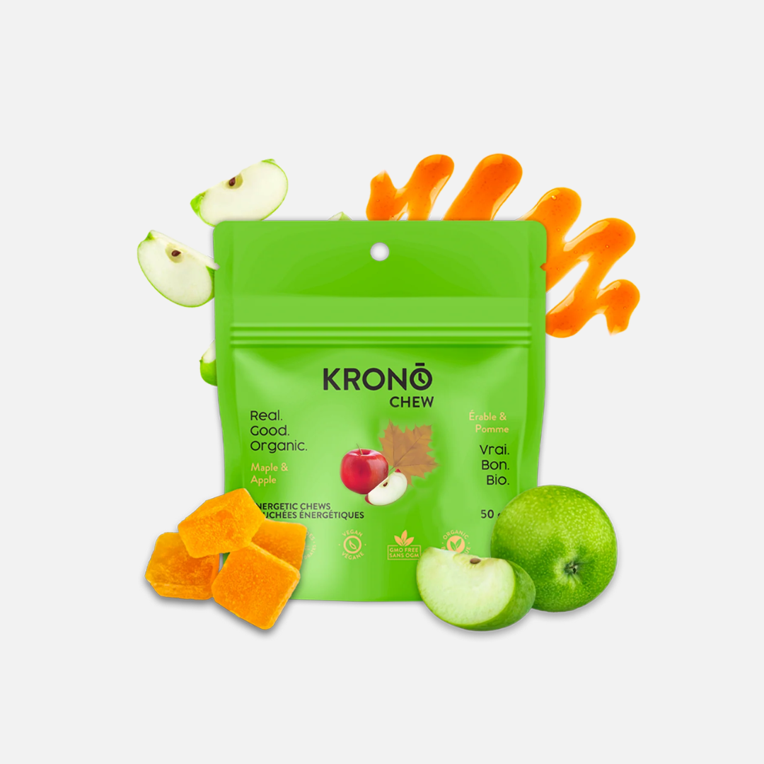 KRONO NUTRITION Bouchées Énergétiques Chew - Érable et Pomme