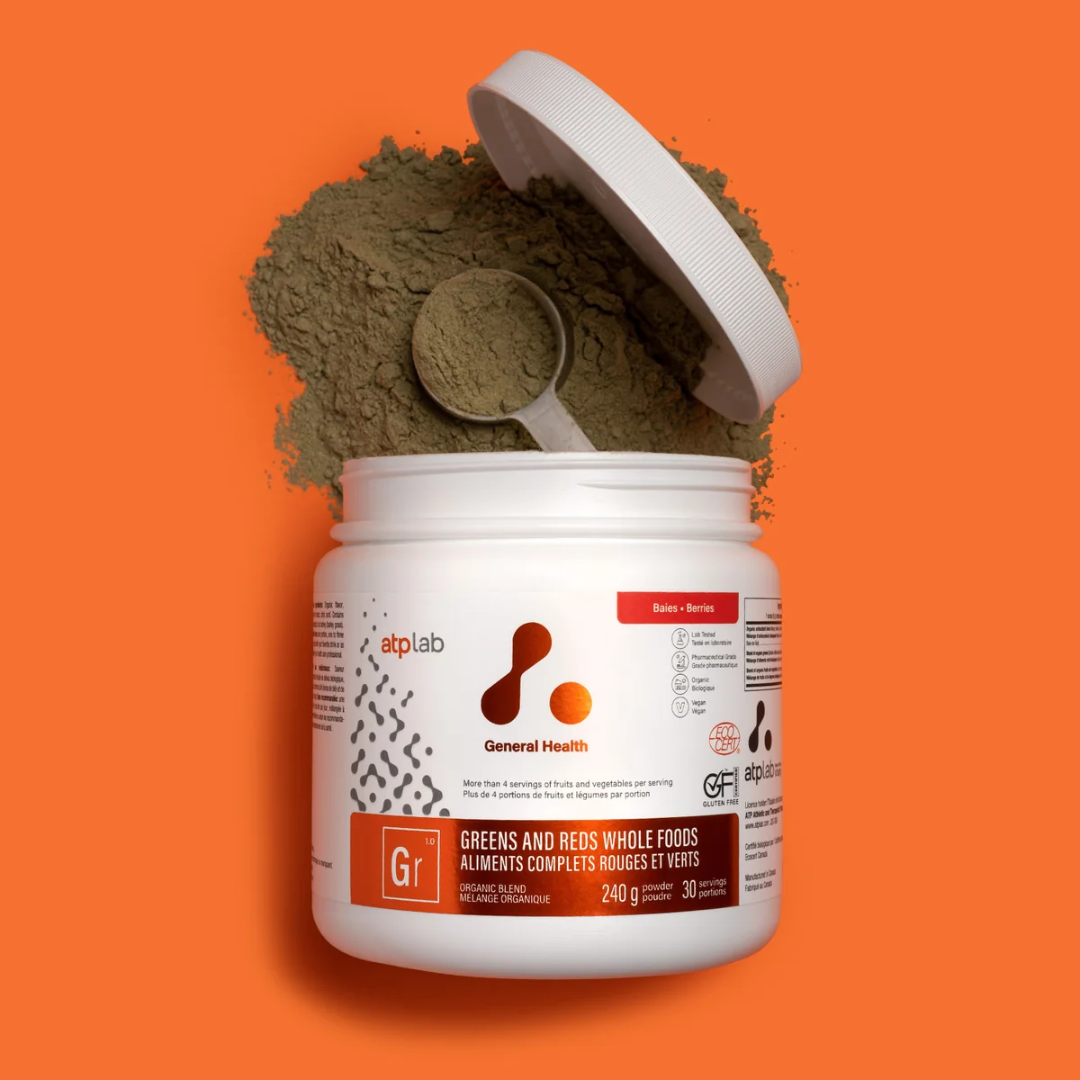 ATP Lab - Aliments Complets Rouges et Verts Biologiques