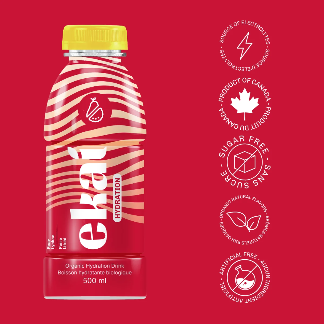 EKAI Boisson d'Hydratation Biologique - Poire Litchi