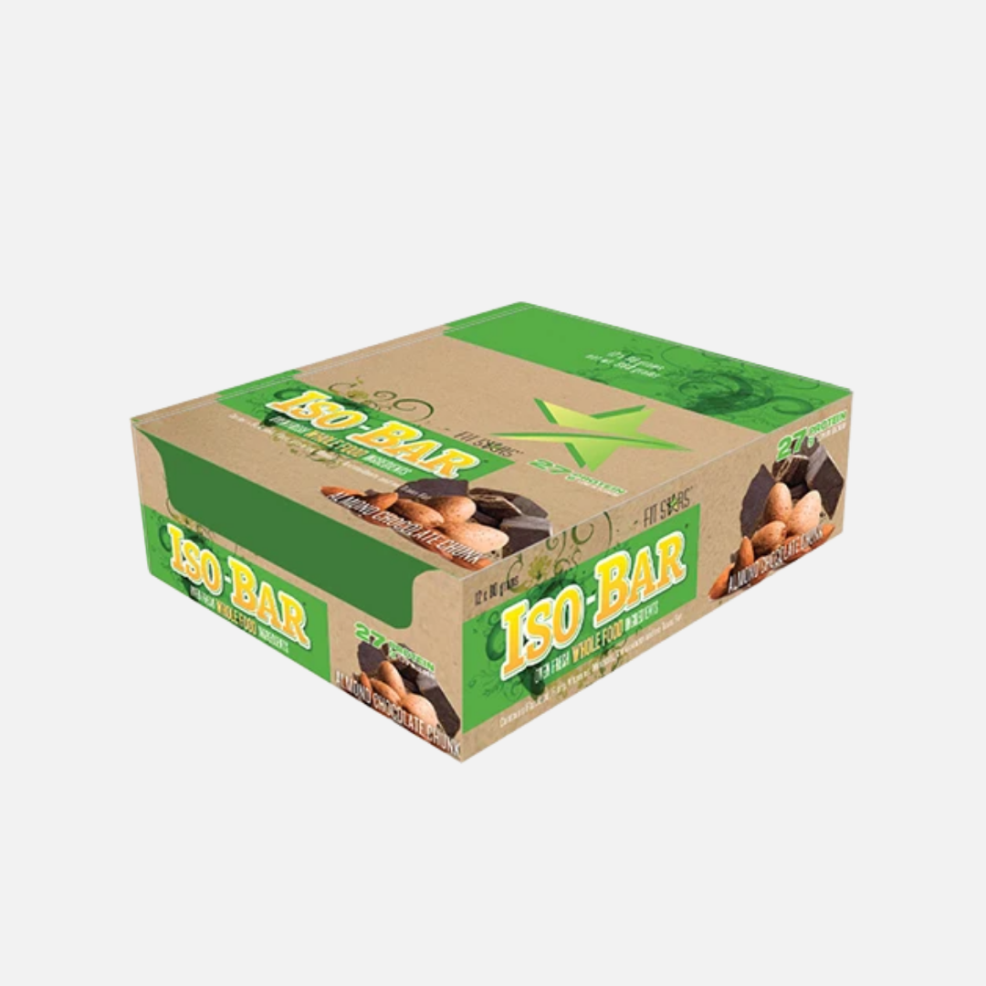 FIT STARS Iso Bar - Pépites de Chocolat et Amandes
