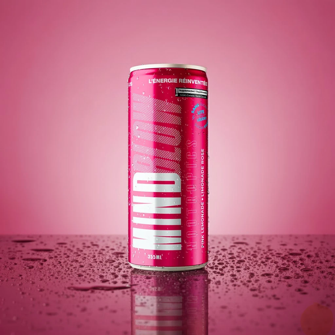 MIND BLOW ENERGY - Boisson Énergisante avec Nootropiques (sans sucre)