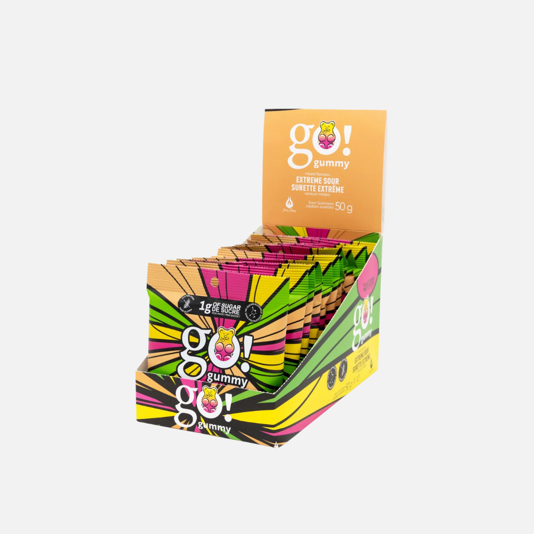 Go Nutrition - Bonbons Sans Sucre Go Gummy (12)