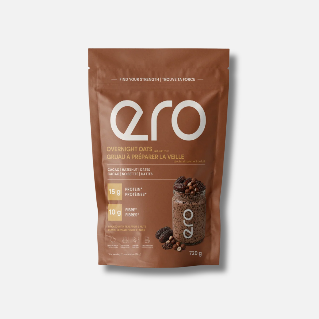ERO Gruau Protéiné à Préparer la Veille - Cacao et Noisette