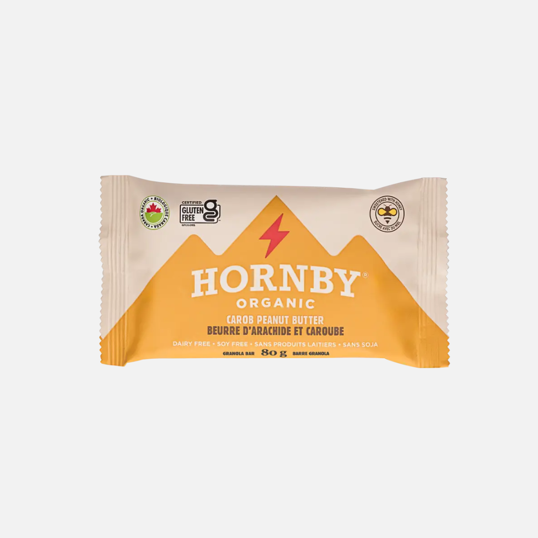HORNBY Barre d'Énergie Biologique - Beurre d'Arachide et Caroube
