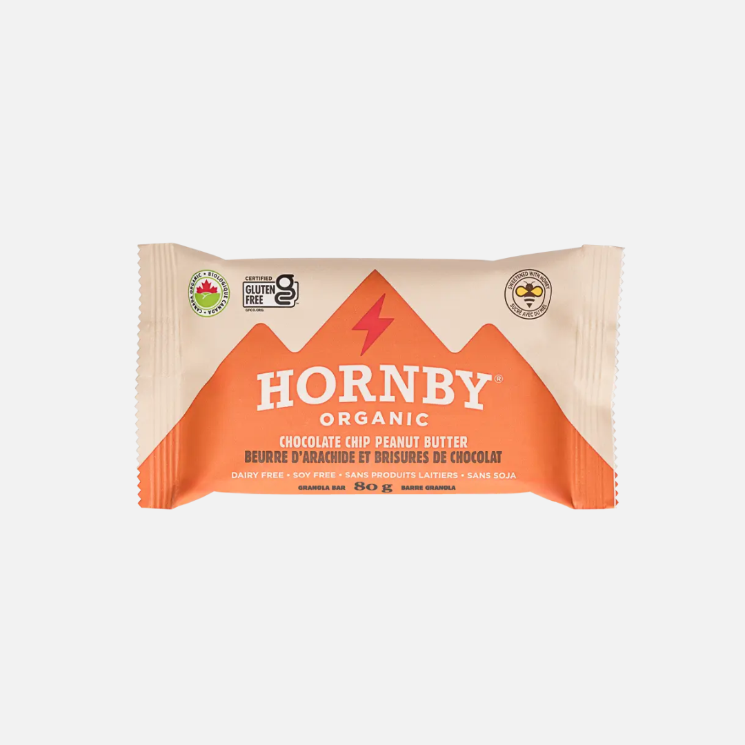 HORNBY Barre d'Énergie Biologique - Beurre d'Arachide et Brisures de Chocolat